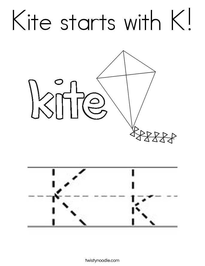 Letter K Coloring Pages 685x886 Letter K Coloring Pages