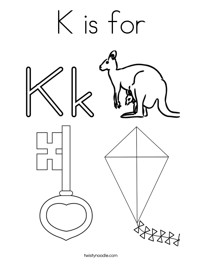Letter K Coloring Pages Alphabet Activities Activities 685x886 Letter K Coloring Pages Alphabet Activities Activities