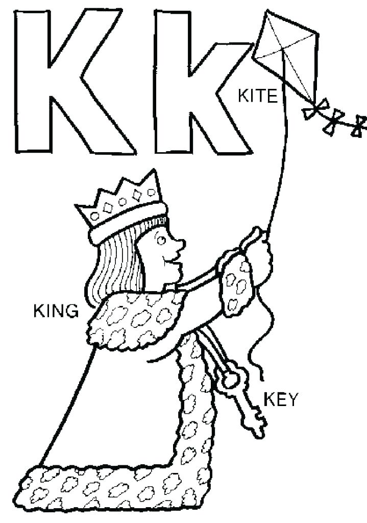 Letter K Coloring Pages Trace The Words That Begin With The Letter 719x1024 Letter K Coloring Pages Trace The Words That Begin With The Letter