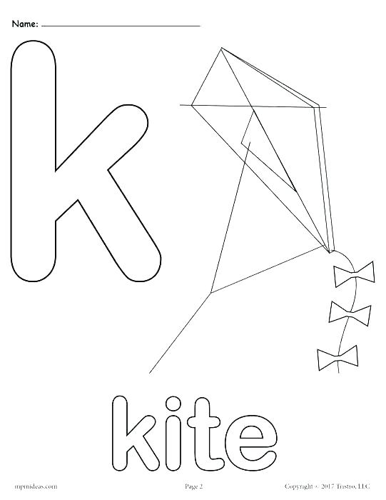 Alphabet Coloring Pages Preschool Letter K Coloring Pages 541x700 Alphabet Coloring Pages Preschool Letter K Coloring Pages