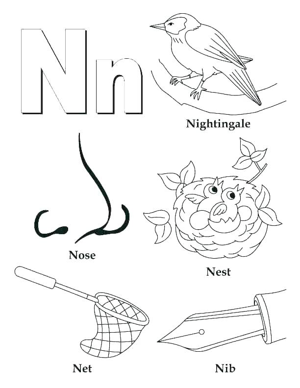 Alphabet Coloring Pages C 612x792 Alphabet Coloring Pages C