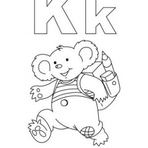 Letter K Coloring Pages For @ Just Coloring 291x291 Letter K Coloring Pages For @ Just Coloring