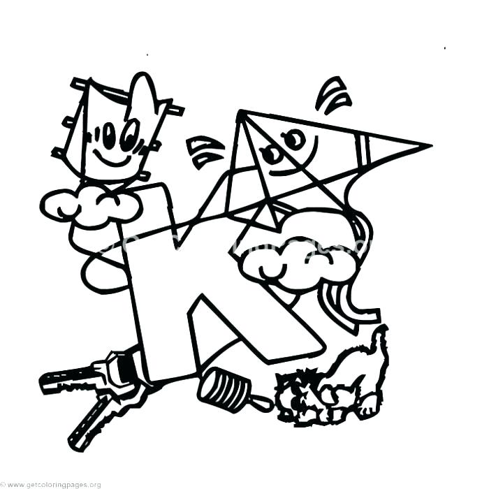 Letter K Coloring Pages For Preschoolers Grandmaman.site 700x700 Letter K Coloring Pages For Preschoolers Grandmaman.site