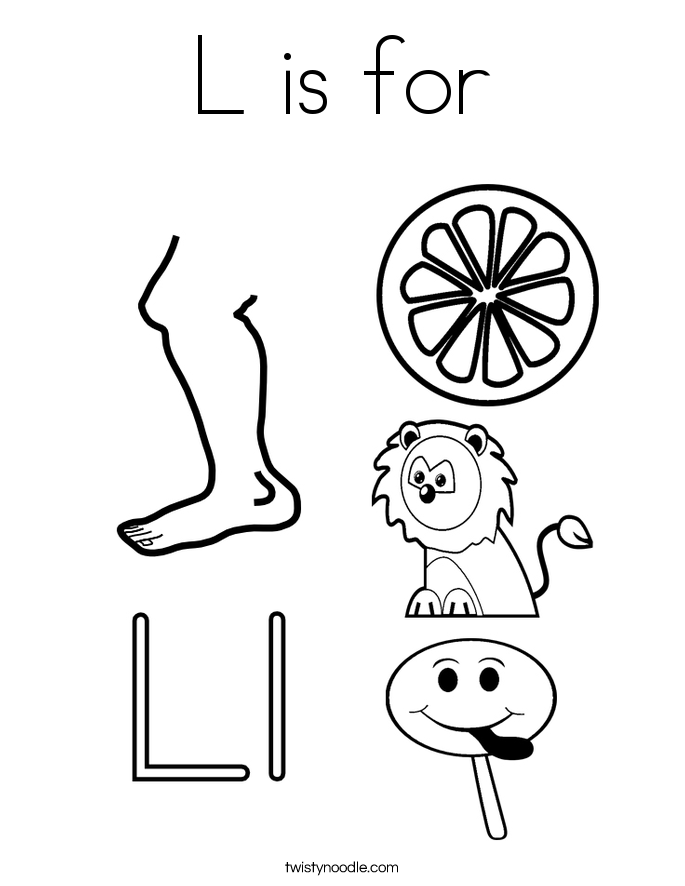 Letter L Coloring Pages 685x886 Letter L Coloring Pages