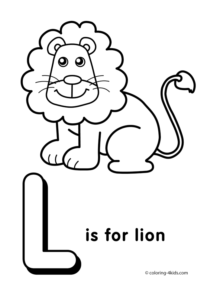Get This Letter L Coloring Pages Lion 685x960 Get This Letter L Coloring Pages Lion