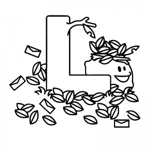 Letter L Coloring Pages 300x300 Letter L Coloring Pages
