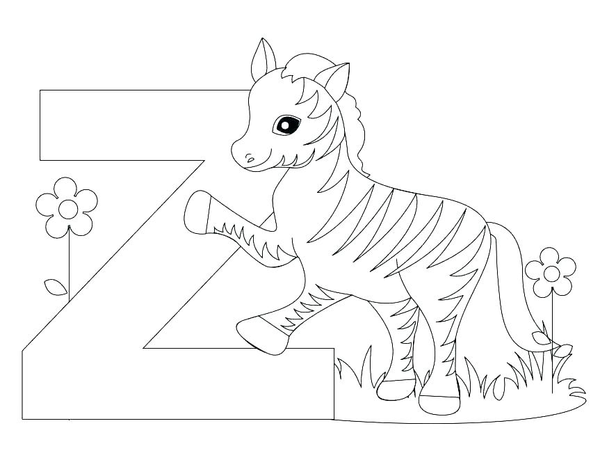 Alphabet Coloring Pages Preschool 863x671 Alphabet Coloring Pages Preschool