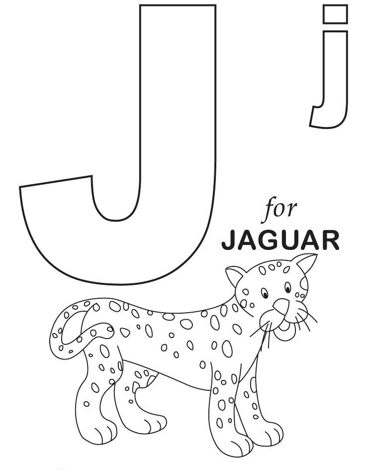 Letter J Coloring Pages Preschool 738x954 Letter J Coloring Pages Preschool