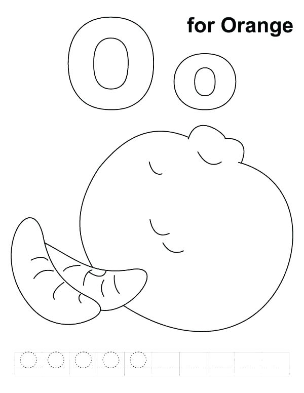 600x776 Letter O Coloring Pages Impair.co