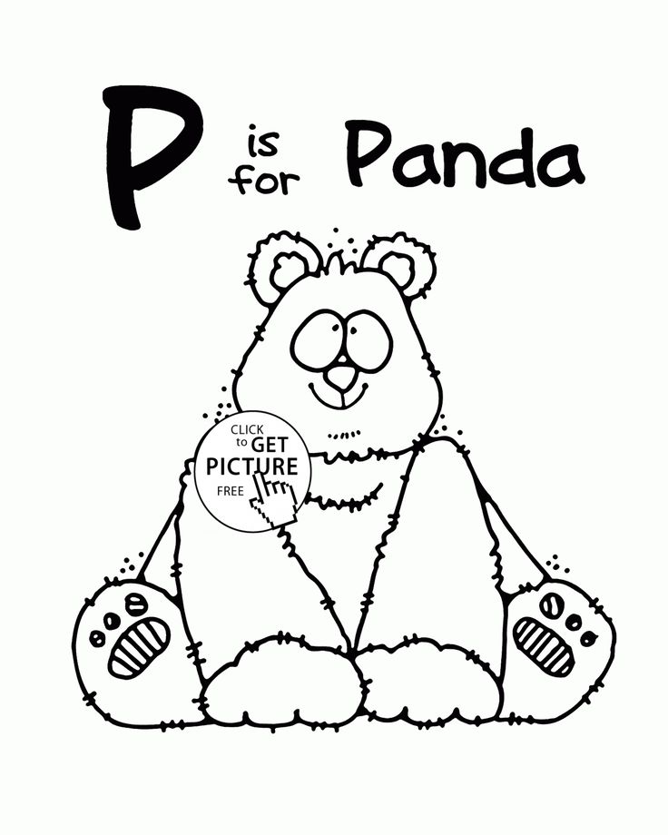 Letter P Coloring Pages Preschool