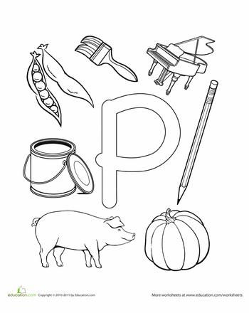 Letters Of The Alphabet Pre School, School And Worksheets 350x440 Letters Of The Alphabet Pre School, School And Worksheets