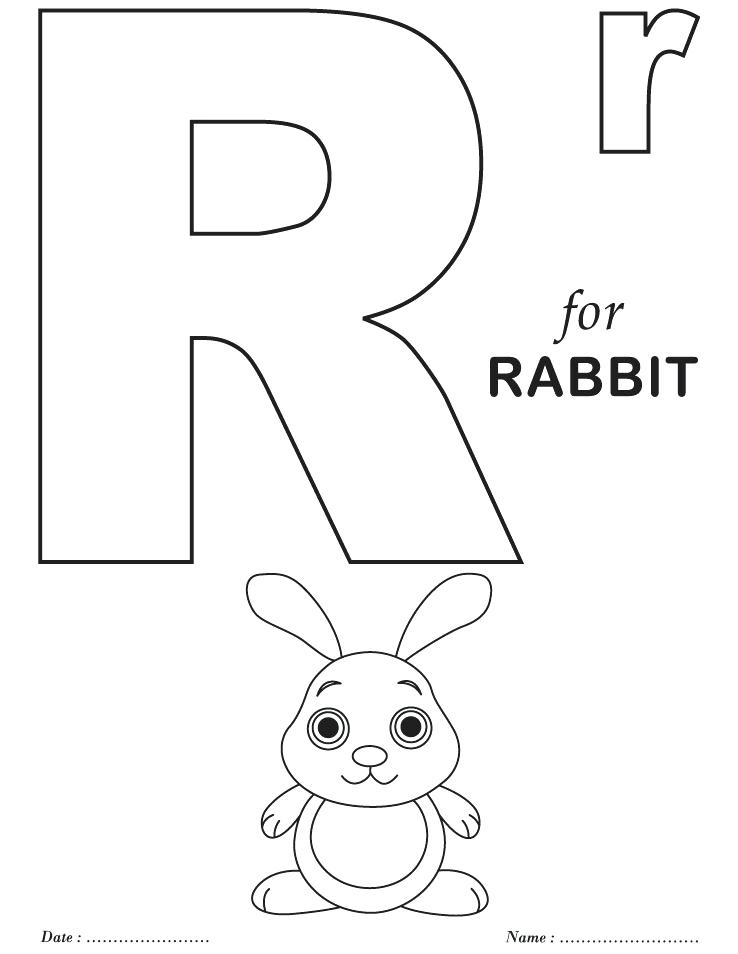 738x954 Letter R Coloring Page Letter R Coloring Pages For Preschoolers