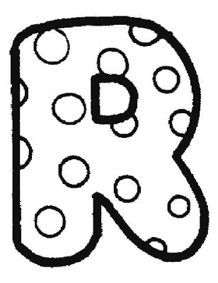 308x400 Jarvis Varnado Bubble Letter R Coloring Pages