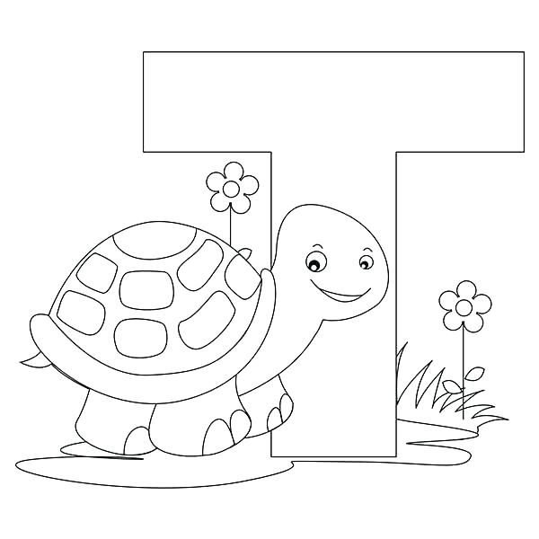 600x600 Letter T Coloring Pages