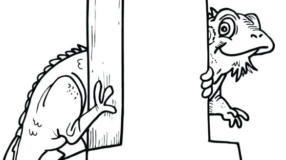 Letter V Coloring Page Letter I Coloring Page Green Iguana 585x329 Letter V Coloring Page Letter I Coloring Page Green Iguana