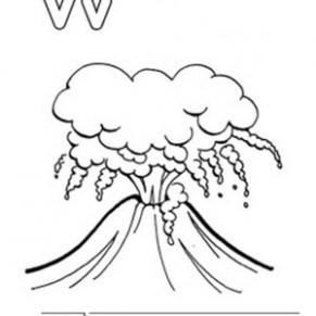 Preschool Kids Learning Letter V Coloring Page Preschool 291x291 Preschool Kids Learning Letter V Coloring Page Preschool