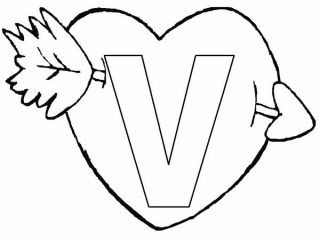 V Coloring Page Preschool Kids Learning Letter V Coloring Page 320x240 V Coloring Page Preschool Kids Learning Letter V Coloring Page