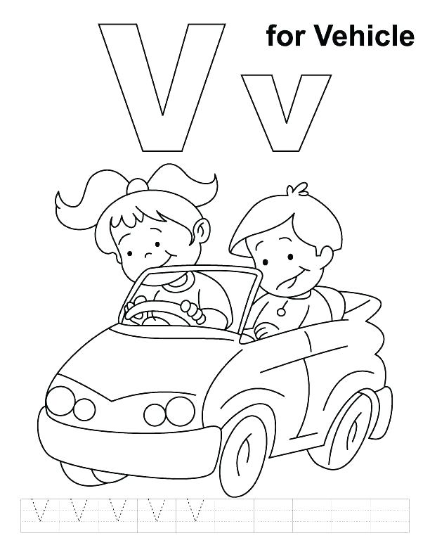 Letter V Coloring Pages 612x792 Letter V Coloring Pages