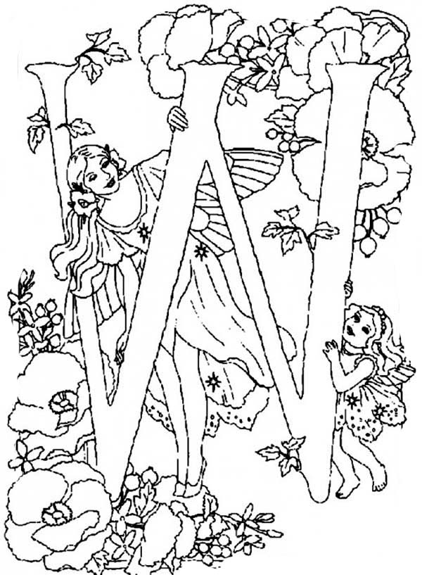 Alphabet Elf Letter W Coloring Pages An Elf Lady Take Her Daughter 600x817 Alphabet Elf Letter W Coloring Pages An Elf Lady Take Her Daughter