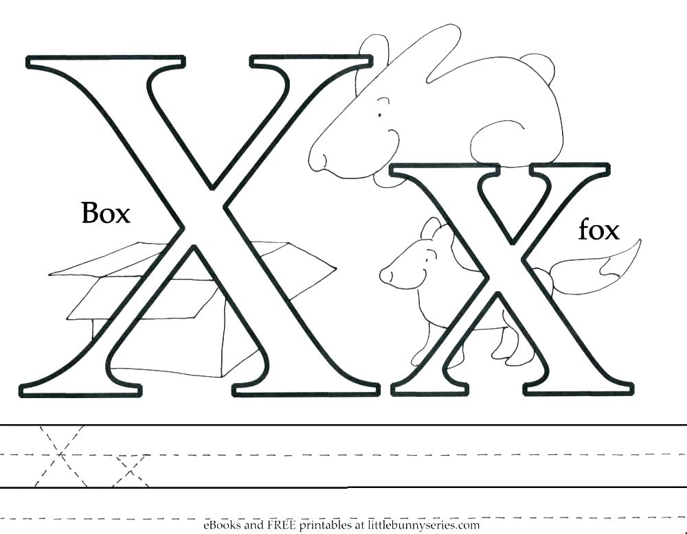 Letter O Coloring Pages Kindergarten Letter X Coloring Page Letter 1000x778 Letter O Coloring Pages Kindergarten Letter X Coloring Page Letter