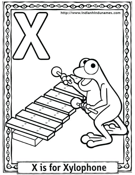 Letter X Coloring Page Shippa.co 574x741 Letter X Coloring Page Shippa.co