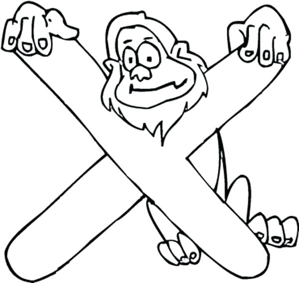 600x568 Letter Coloring Sheets Printable Free Printable Coloring Pages