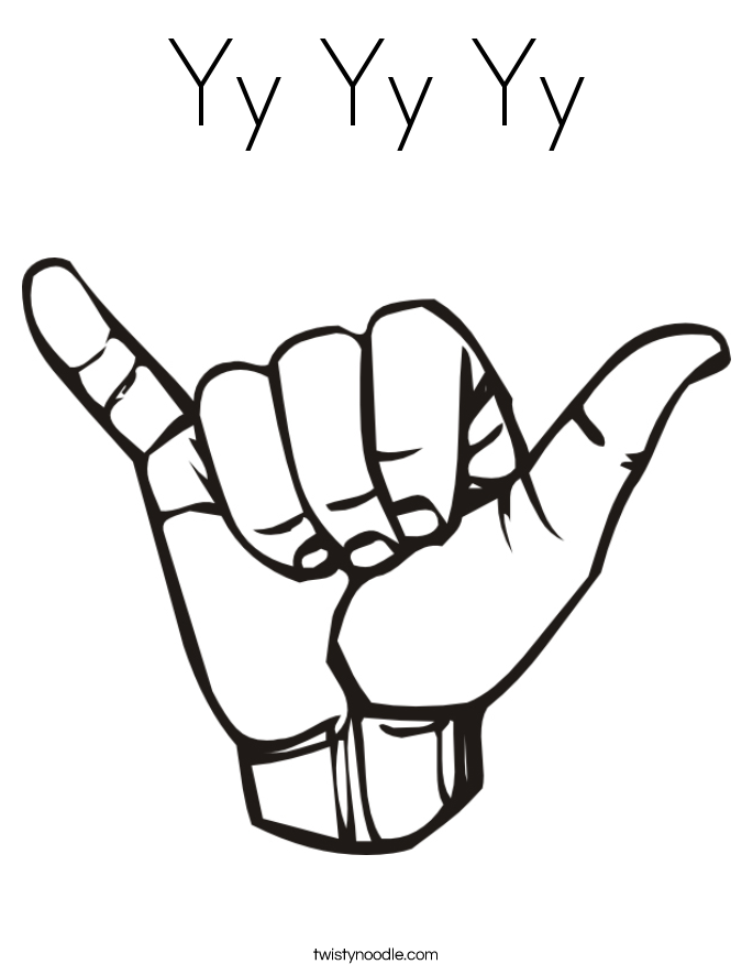 685x886 Letter Y Coloring Pages