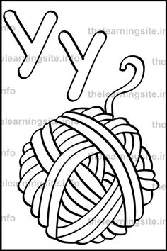 236x354 Letter Y Coloring Pages Preschool Letters Y And Z
