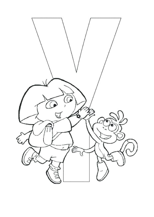 Letter Y Coloring Pages at GetColorings.com | Free printable colorings ...