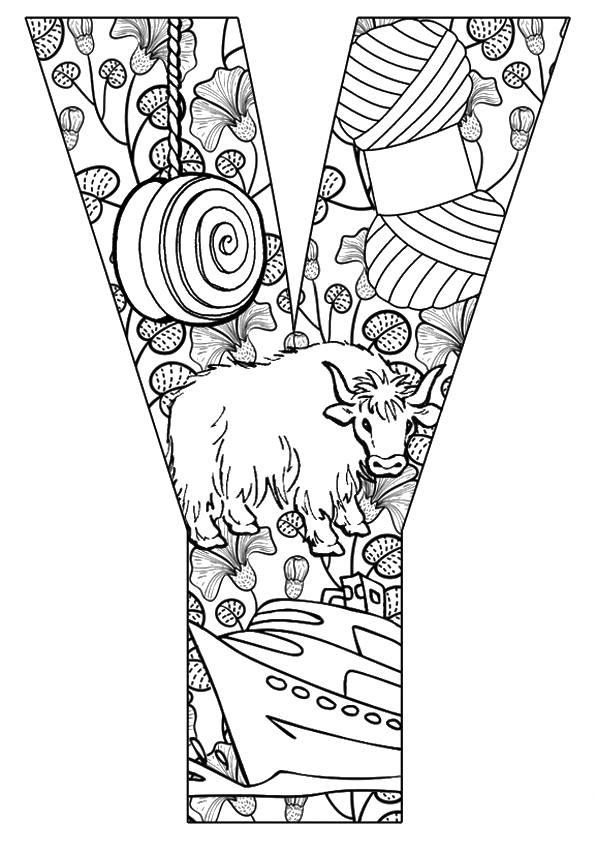 595x842 Print Coloring Image