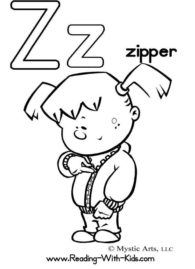 Letter Coloring Pages 670x922 Letter Coloring Pages