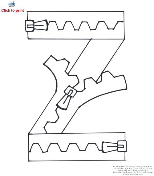 Letter Z Coloring Page Letter Z Activity Coloring Page Printable 500x570 Letter Z Coloring Page Letter Z Activity Coloring Page Printable