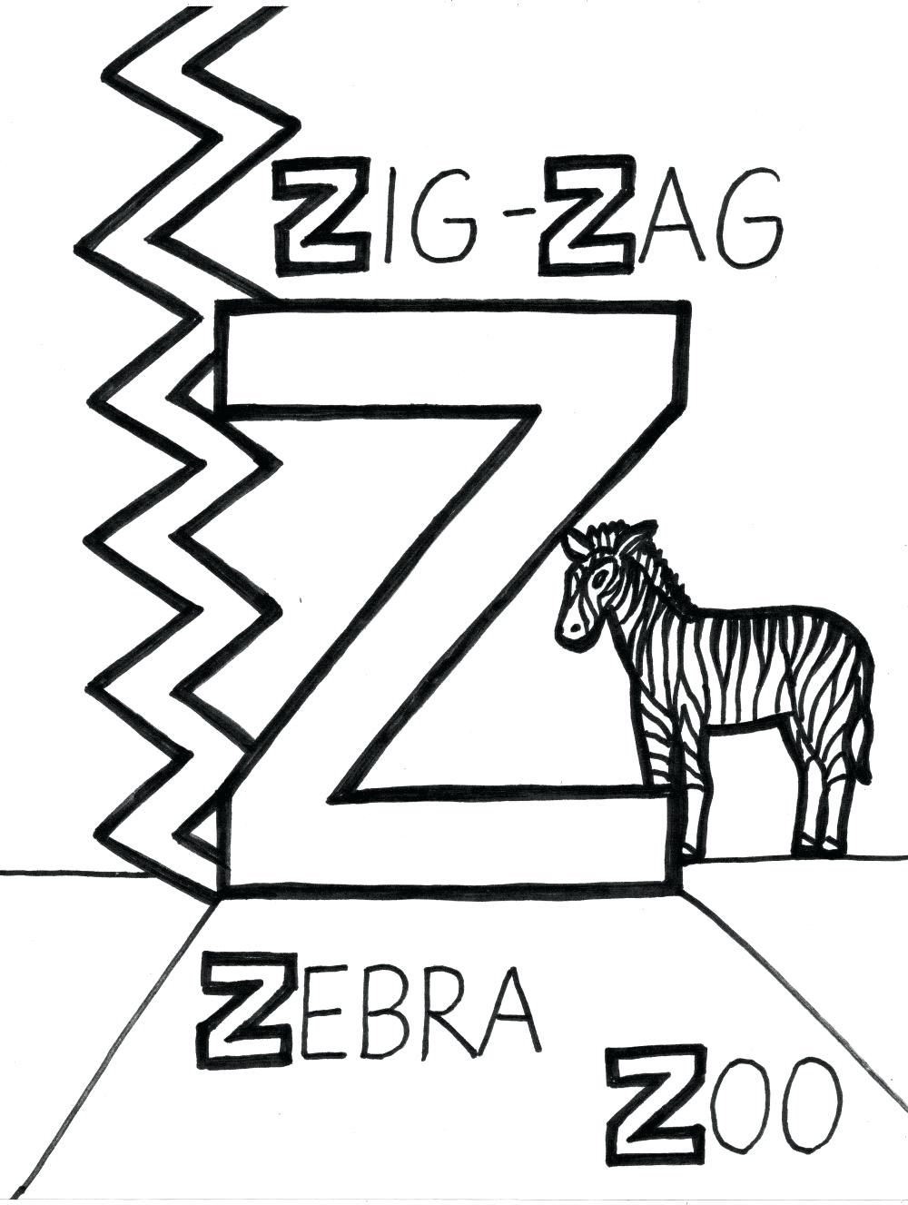 Letter Z Coloring Page Pages To Download And Print For Free 1000x1327 Letter Z Coloring Page Pages To Download And Print For Free