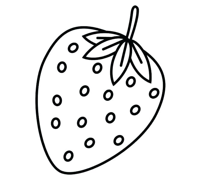 678x600 Strawberry Coloring Page Kids Coloring Lettuce Coloring Page