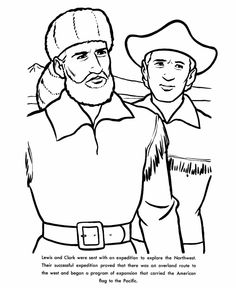 236x288 Lewis And Clark Coloring Page Worksheets, Clarks And Social Studies