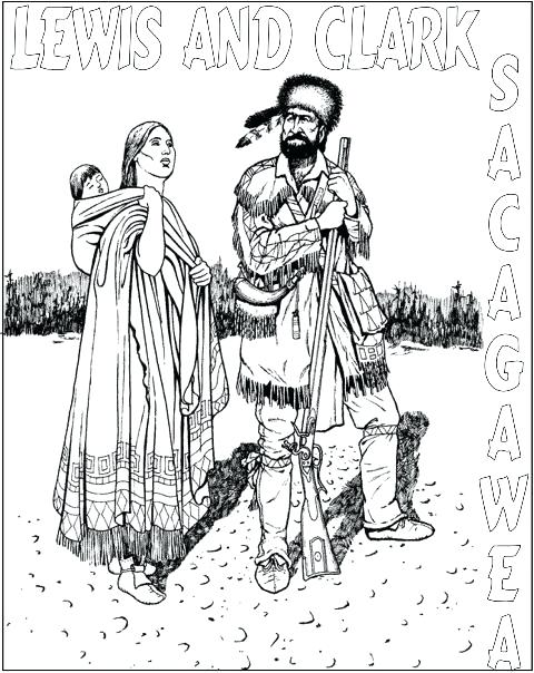 Lewis And Clark Coloring Pages Coloring Pages