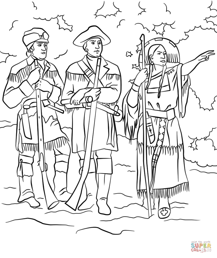 824x979 Awesome Lewis And Clark Coloring Pages Design Free Coloring Book