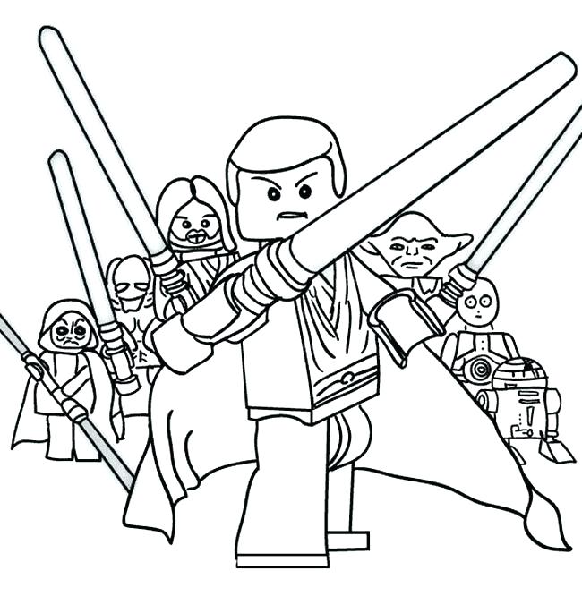 650x666 Coloring Pages Star Wars Star Wars Coloring Sheets Plus Book