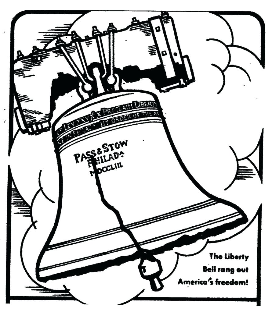 Spotlight Liberty Bell Coloring Page 177 12982 891x1024 Spotlight Liberty Bell Coloring Page 177 12982