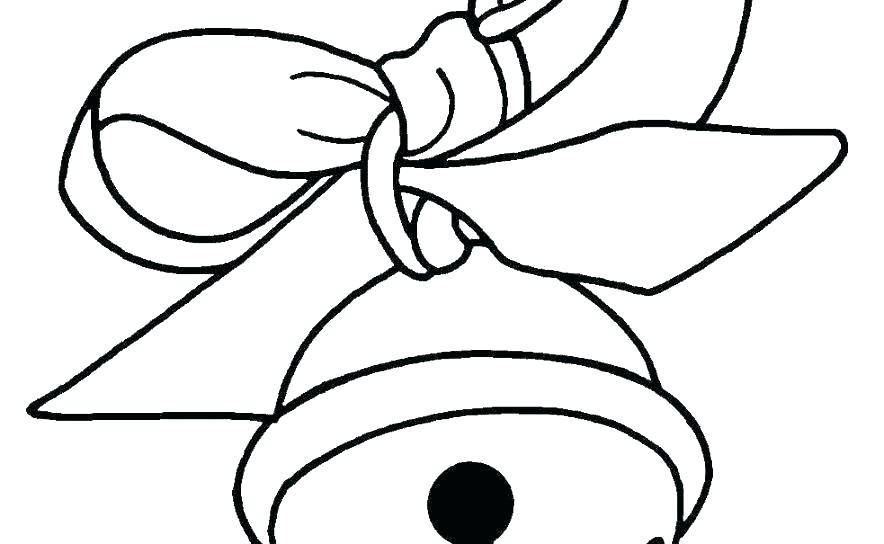 Bell Coloring Pages 884x544 Bell Coloring Pages