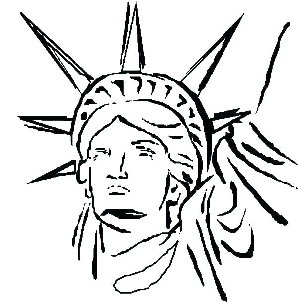 Statue Of Liberty Coloring Page Coloring Page Of Statue Of Liberty 600x608 Statue Of Liberty Coloring Page Coloring Page Of Statue Of Liberty
