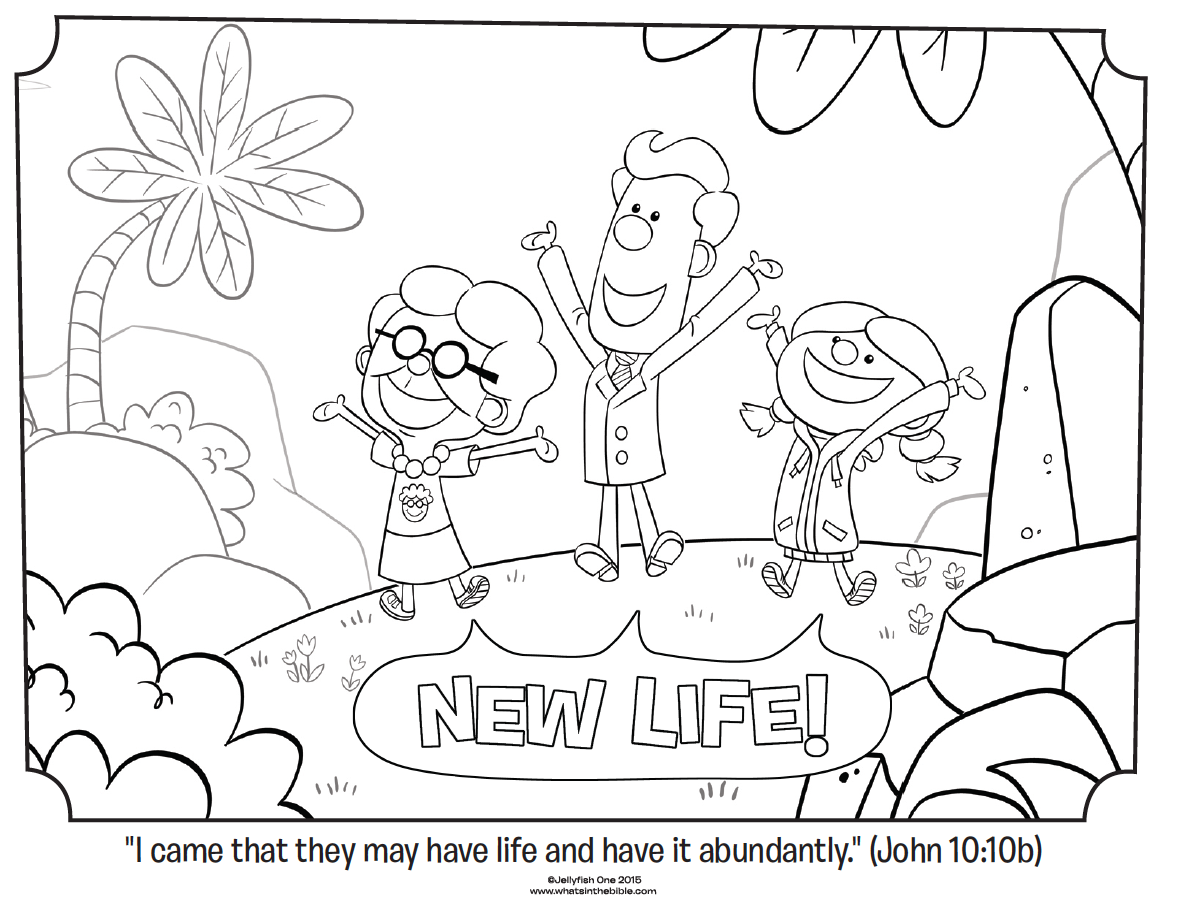 New Life John 1010b Coloring Page 1182x909 New Life John 1010b Coloring Page