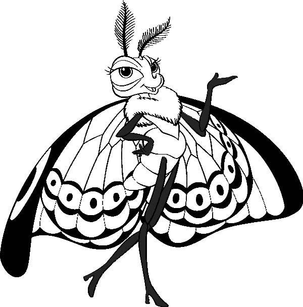 Princess Atta Mother The Queen In Bugs Life Coloring Pages Batch 600x608 Princess Atta Mother The Queen In Bugs Life Coloring Pages Batch