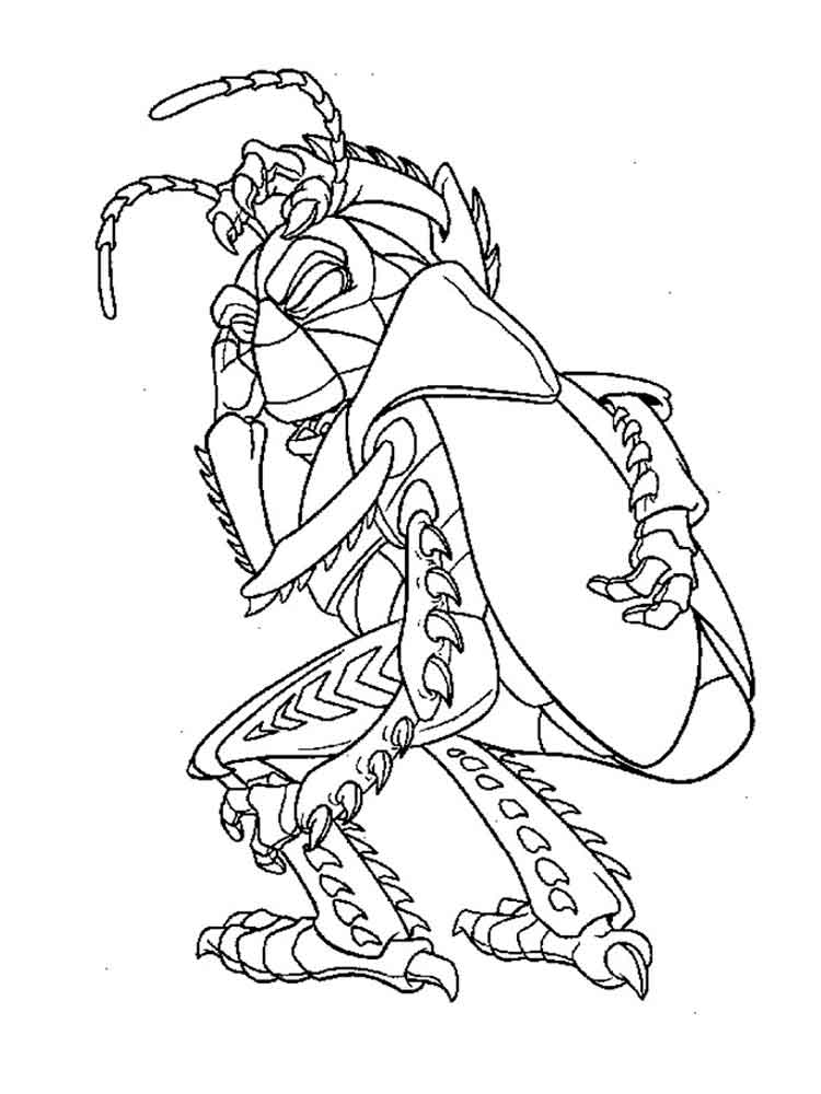 A Bug's Life Coloring Pages. Download And Print A Bug's Life 750x1000 A Bug's Life Coloring Pages. Download And Print A Bug's Life