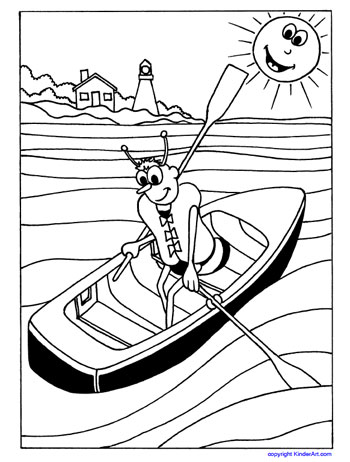 Lifejacket Coloring Page (Safety Bee) Kinderart 350x462 Lifejacket Coloring Page (Safety Bee) Kinderart
