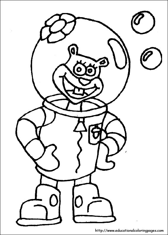 Spongebob Coloring Pages Free For Kids 567x794 Spongebob Coloring Pages Free For Kids