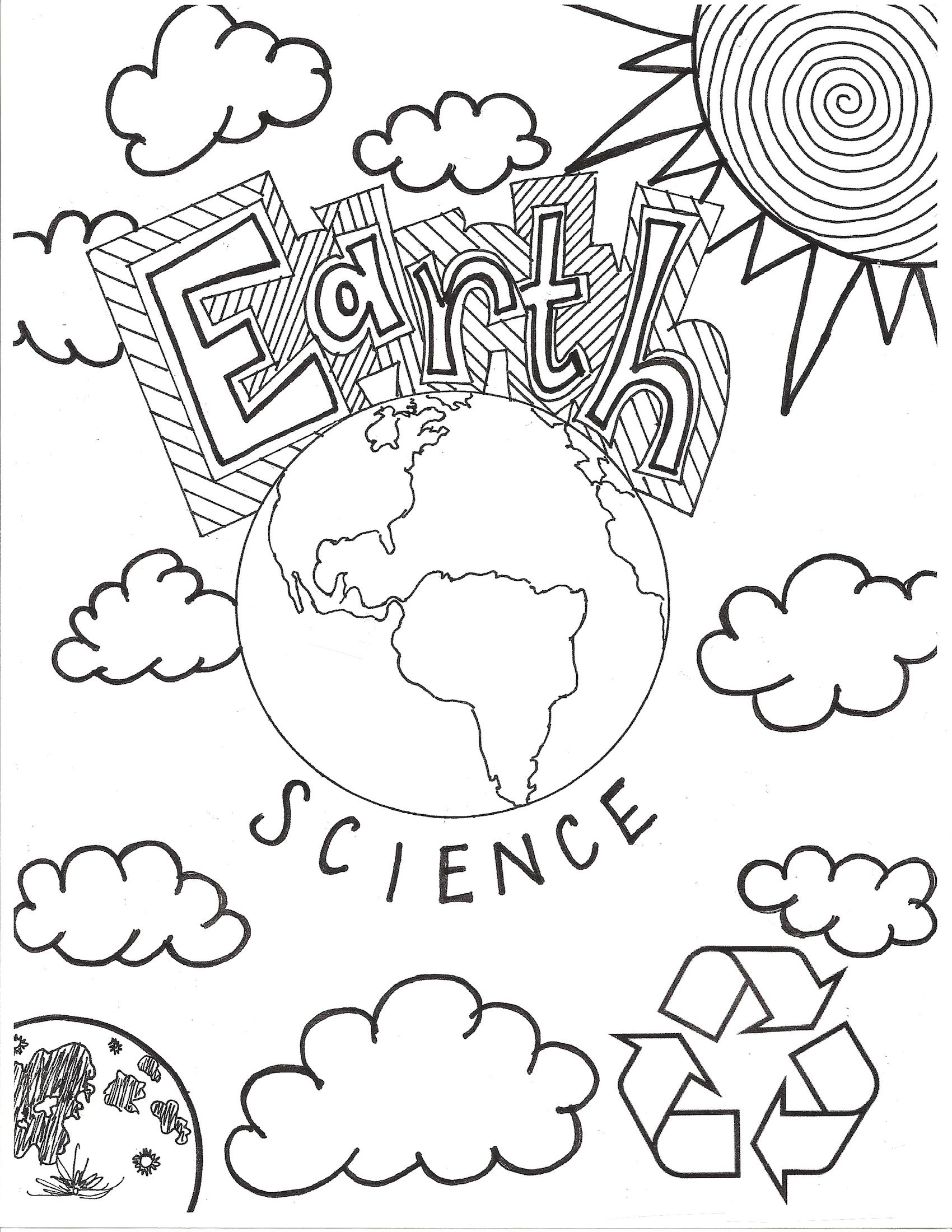 1700x2200 Energy Environmental Science Coloring Pages Fo