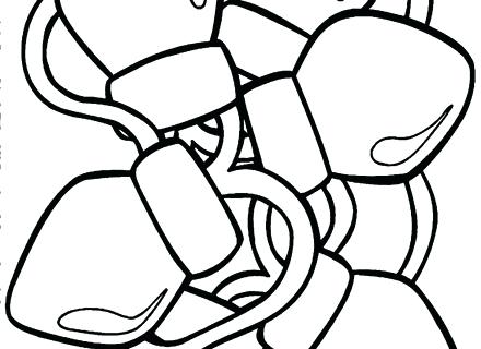 Christmas Bulb Coloring Page Light Coloring Page Light Bulb 440x320 Christmas Bulb Coloring Page Light Coloring Page Light Bulb