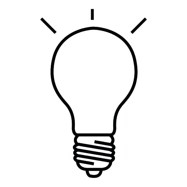 Light Coloring Page Drawing Light Bulb Coloring Pages Lightning 600x600 Light Coloring Page Drawing Light Bulb Coloring Pages Lightning