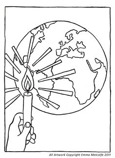 236x325 Trend Jesus Is The Light Of The World Coloring Page